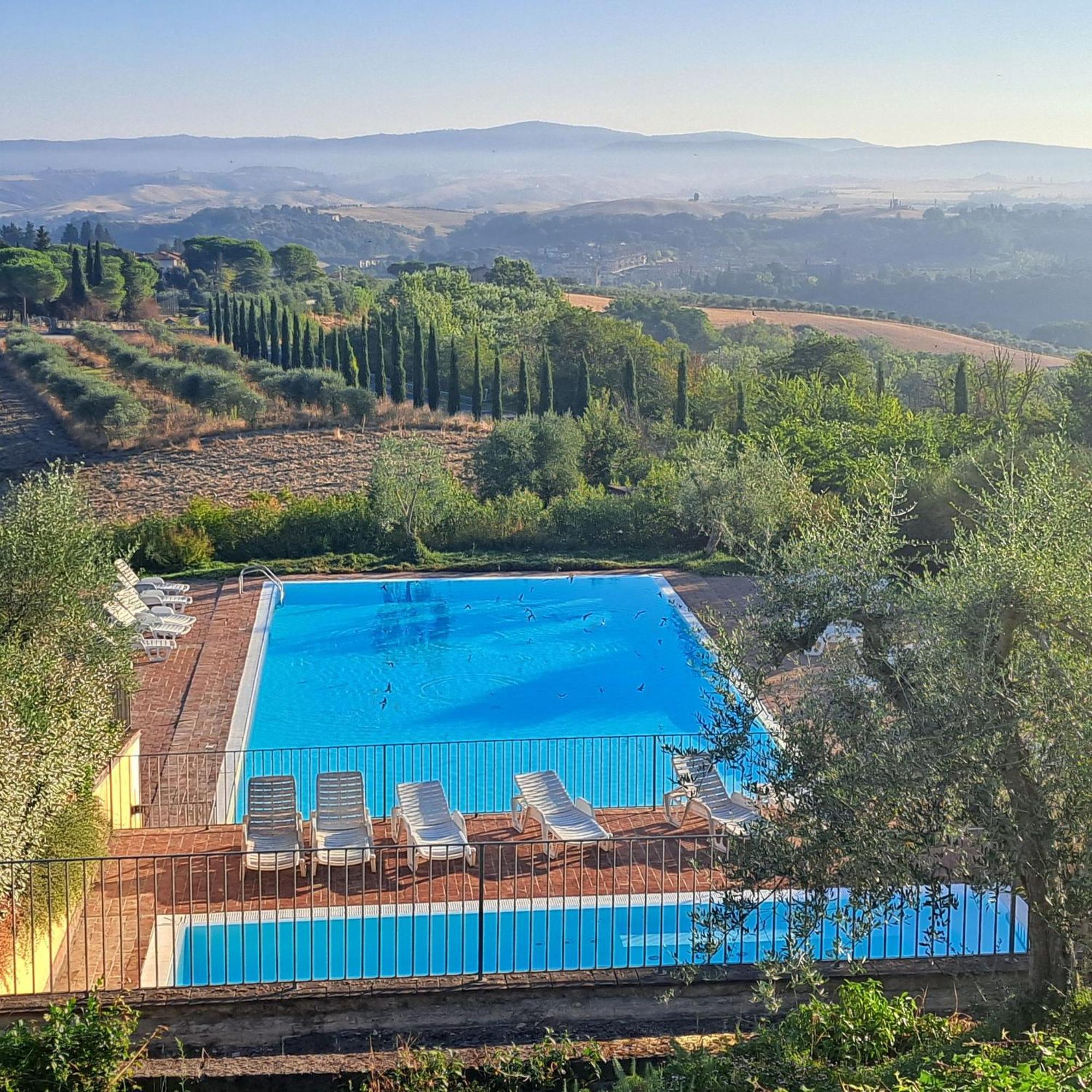 Вилла House With Private Garden In The Crete Senesi Ашано Экстерьер фото